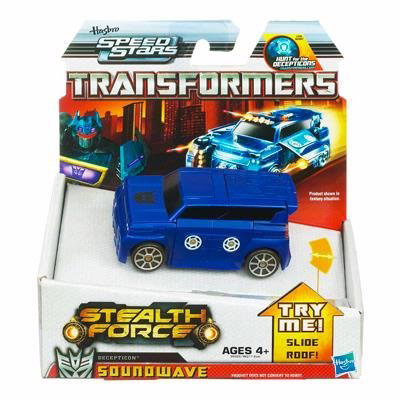 ブソクスン BSS soundwave ラキドロ 6枚セット Basic Class Soundwave (Transformers, Speed Stars, Decepticon