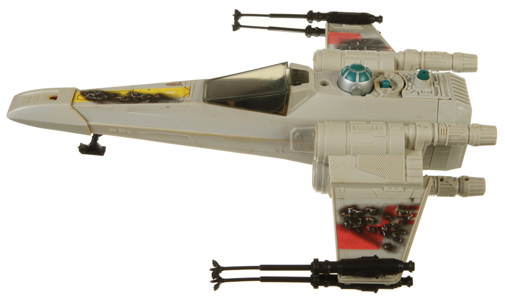 Vehicles Battle Damaged X Wing Fighter Star Wars Original Kenner Series Rebel Alliance Transformerland Collector s Guide Toy Info