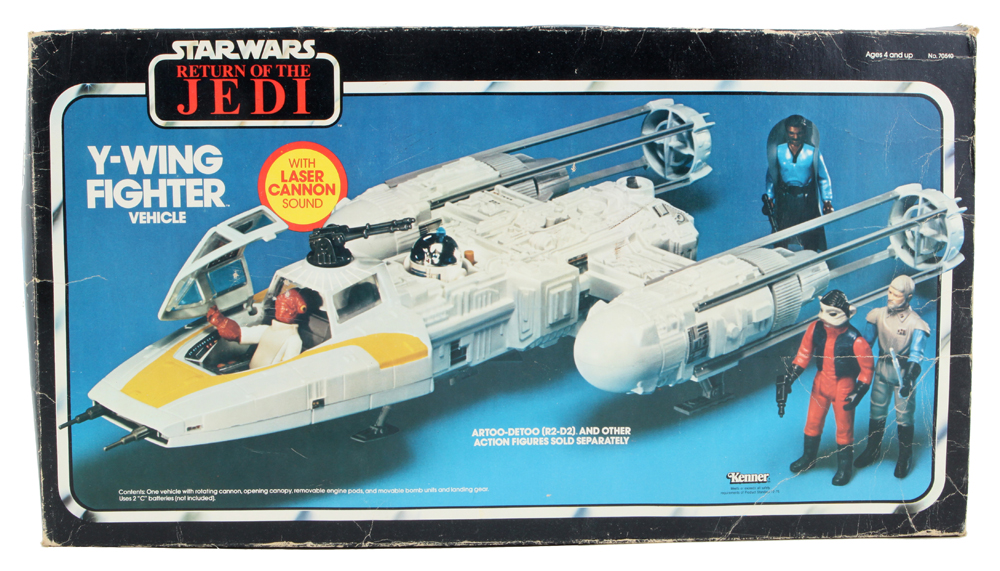 Vehicles YWing Fighter (Star Wars, Original Kenner Series, Rebel