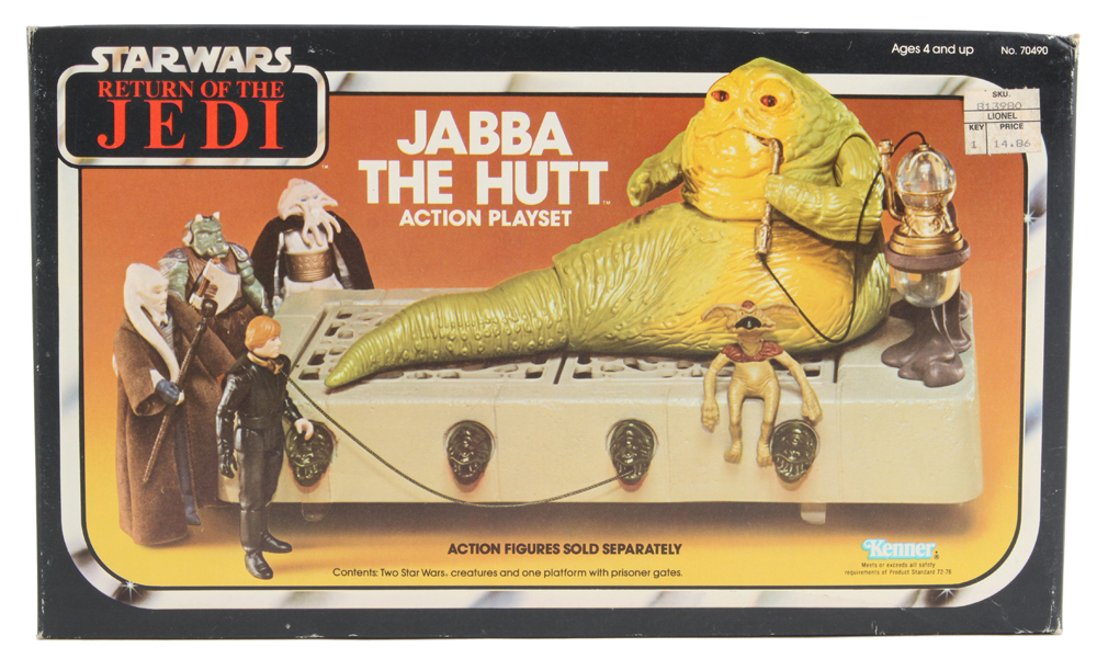Jabba the hutt toy 1983 deals