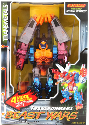 特撮 TRANSFORMERS BEAST WARS Optimal Optimus Transformers Beast Wars Transmetals Super Class Optimal