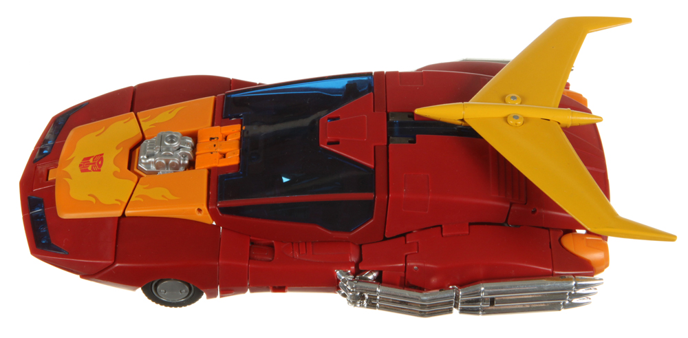 Masterpiece Rodimus Prime with Offshoot (Transformers