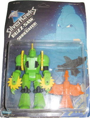 Basic Figures Buzz-Saw with Shredator (Silverhawks, Evil Basic Figures Buzz-Saw with Shredator (Silverhawks, Evil