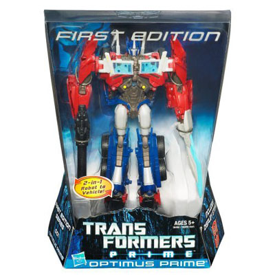 Transformers Prime First Edition Dark Guard Optimus Prime Exclusive