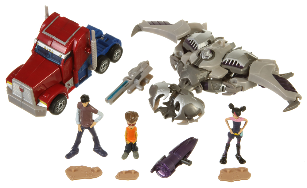 Toy Images of Transformers: Prime - Optimus Prime, Megatron