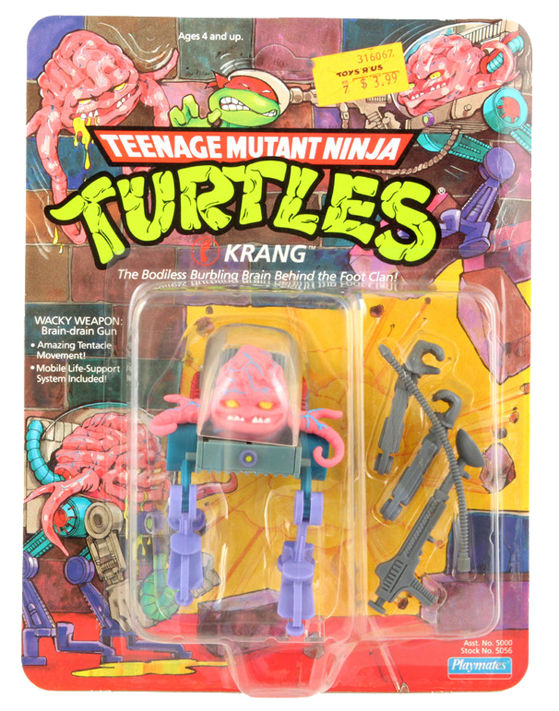 Basic Figures Krang Teenage Mutant Ninja Turtles TMNT Original