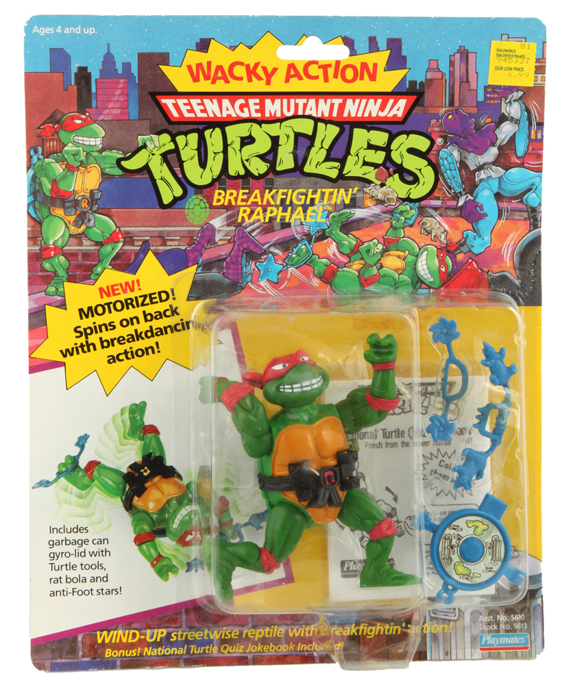 Wacky Action Breakfightin' Raphael (Teenage Mutant Ninja Turtles