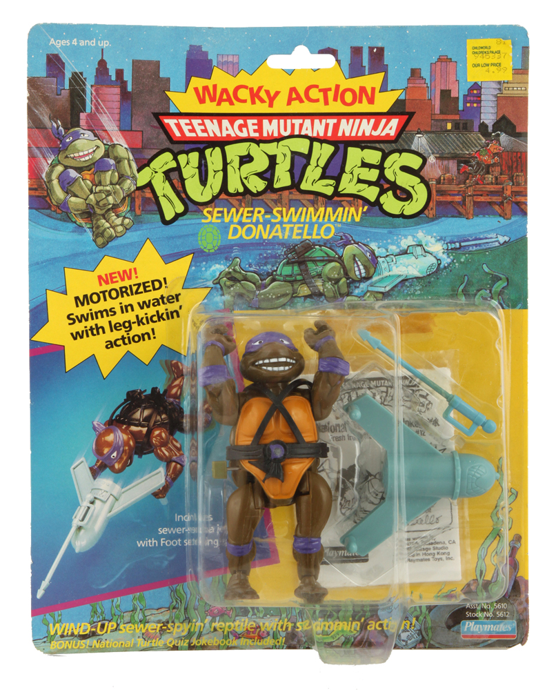 Wacky Action Sewer-Swimmin' Donatello (Teenage Mutant Ninja