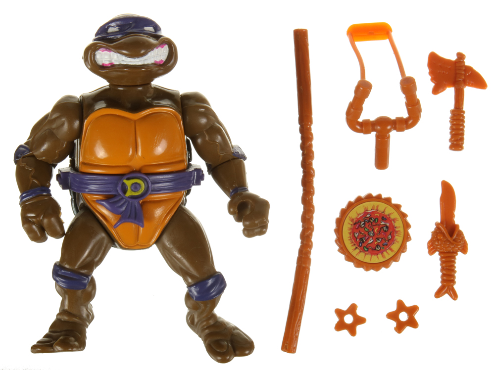 Storage Shell Donatello, with Storage Shell (Teenage Mutant Ninja Turtles ( TMNT), Original Toyline, Good)