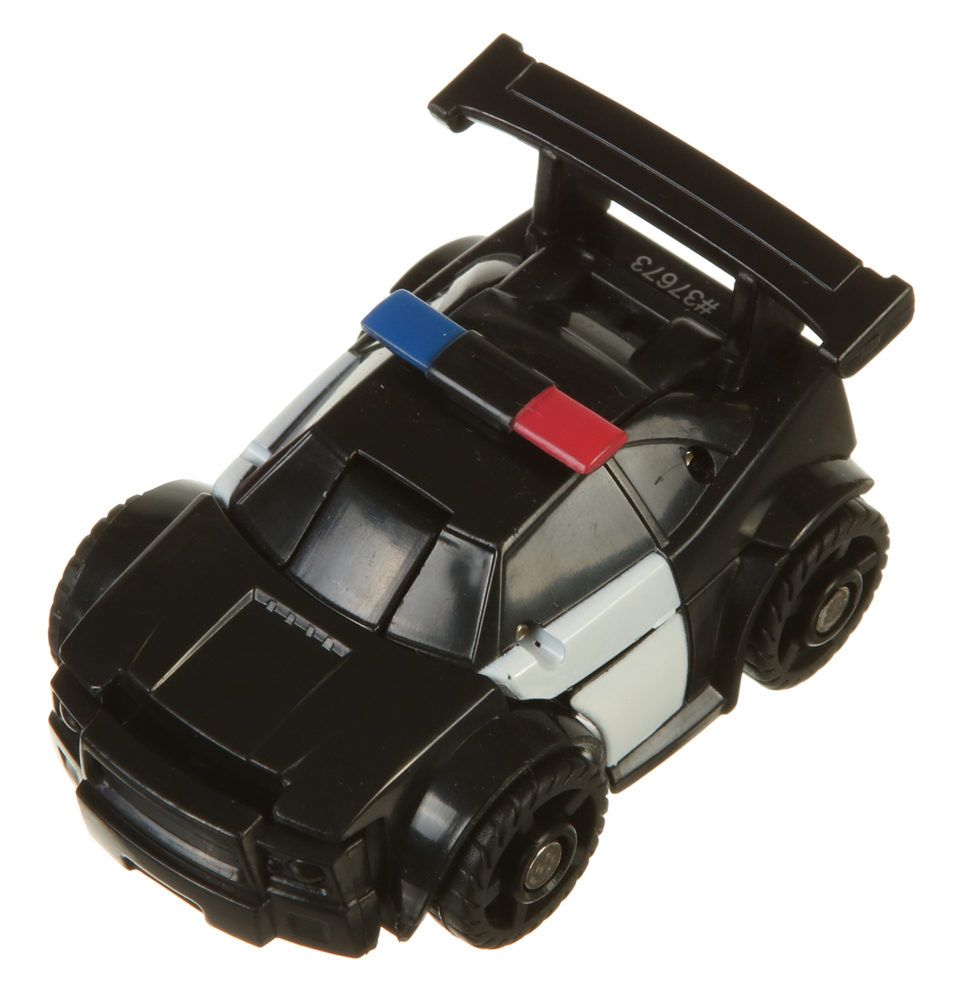 Basic Figures Barricade (B004) (Transformers, Bot Shots, Decepticon