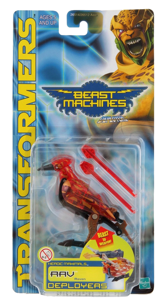 Deployers Rav (Transformers, Beast Machines, Maximal) | Transformerland ...