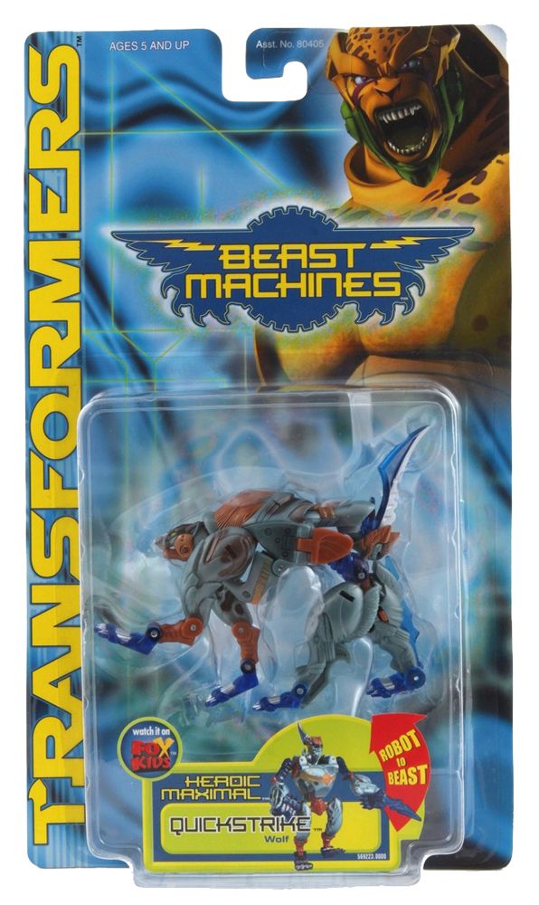 Basic Class Quickstrike Transformers Beast Machines Maximal Transformerland Collector s Guide Toy Info