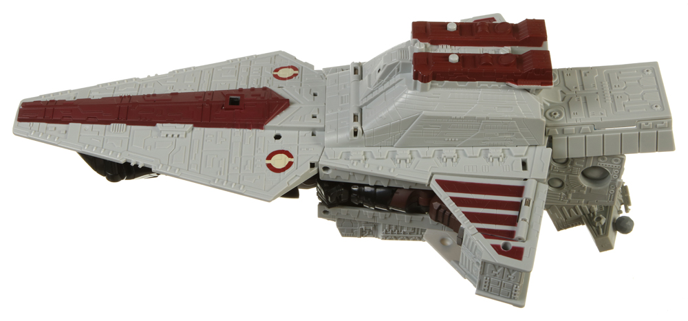 Star wars transformers darth vader to store star destroyer