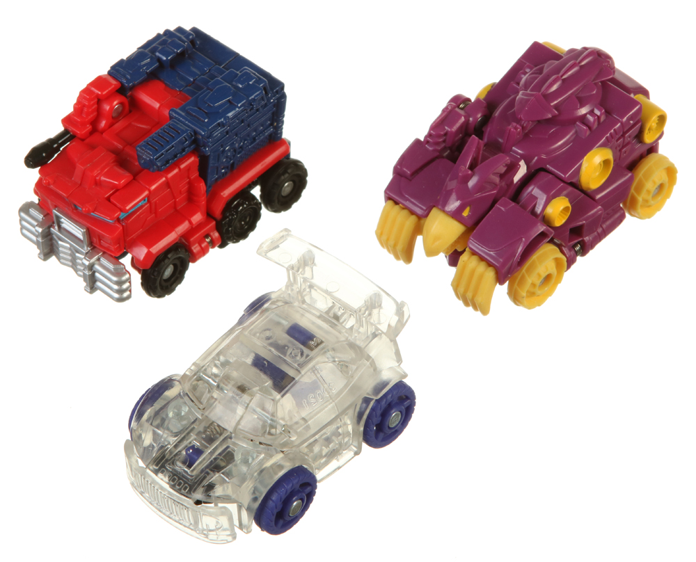 3-Packs Jump Shot Cindersaur, Jump Shot Optimus Prime