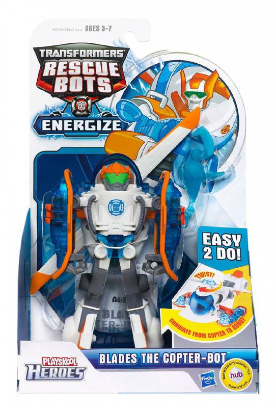 Transformers rescue bots blades the copter shop bot