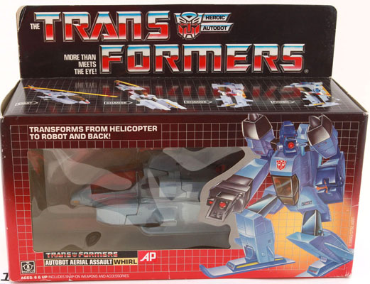 Deluxe Vehicles Whirl (Transformers, G1, Autobot