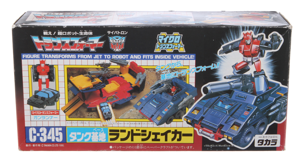 [当時物] タカラ トランスフォーマー C-345 タンク基地 ランドシェイカー 当時物] タカラ トランスフォーマー C-345 タンク基地 ランド