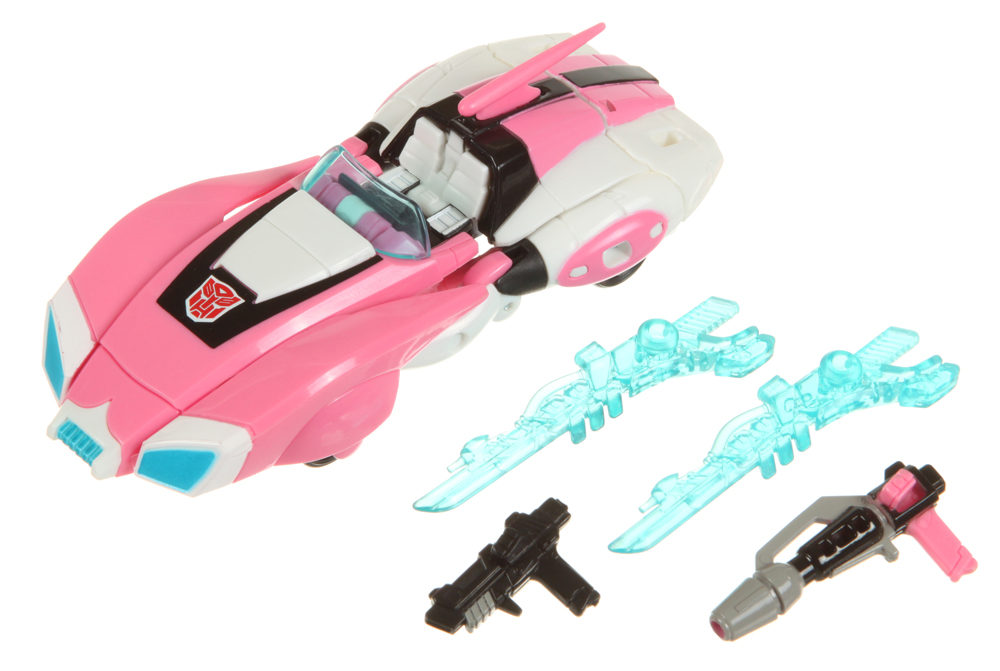 Deluxe Class Arcee (Transformers, Prime, Autobot)   -  Collector's Guide Toy Info