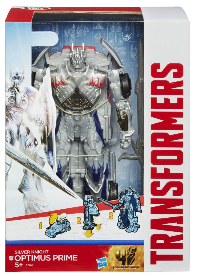 transformers silver knight optimus prime