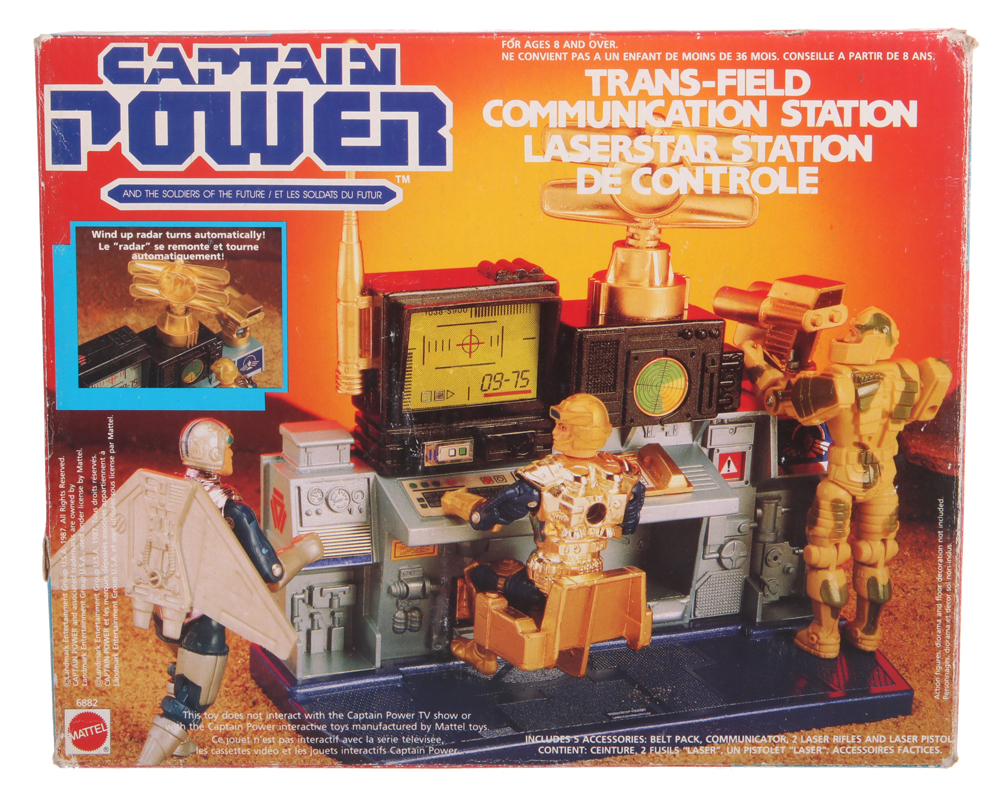 Playsets Trans-Field Communication Station (Captain Power, Captain
