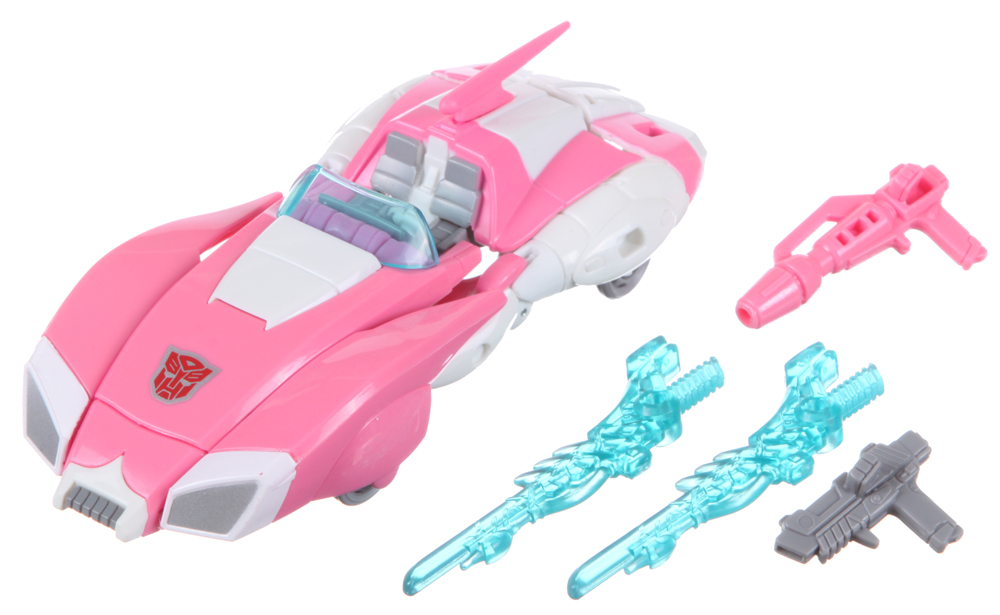 Deluxe Class Arcee (Transformers, Prime, Autobot)   -  Collector's Guide Toy Info