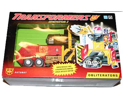Obliterators Spark (Transformers, G2 (Europe), Autobot