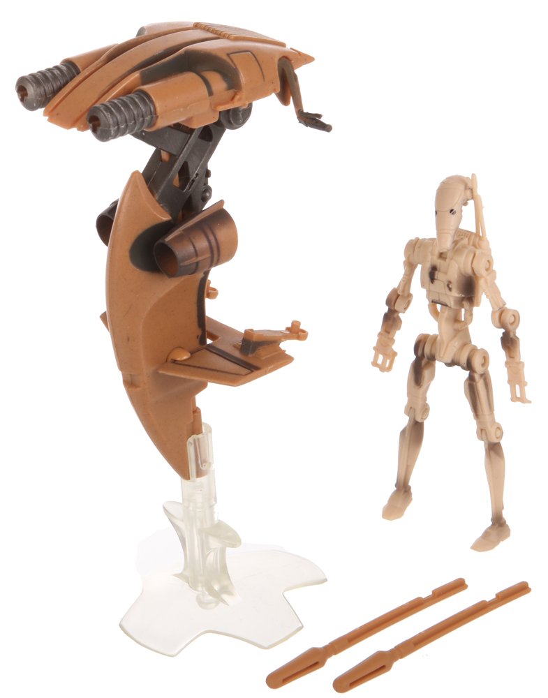 Vehicles STAP and Battle Droid (Star Wars, Power of the Force