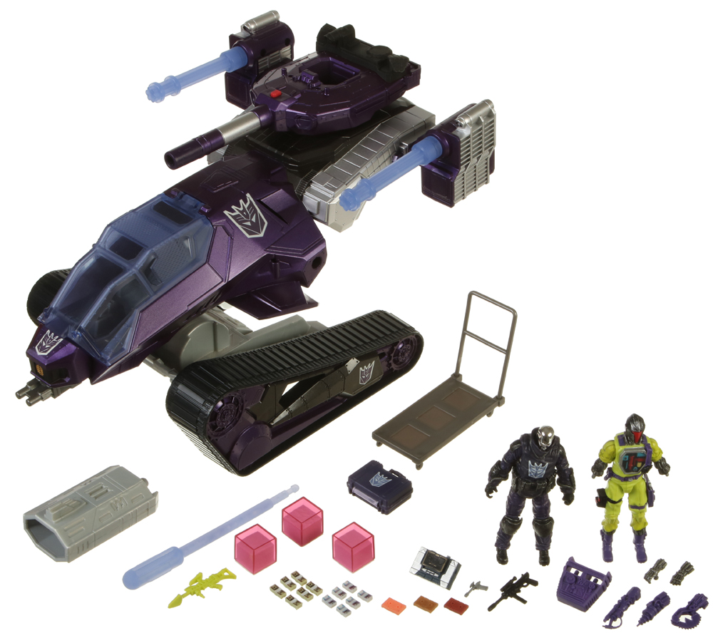 Vehicle and Driver Sets Shockwave H.I.S.S. Tank with Destro