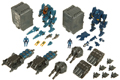 Picture of Maneuver Gamma & Delta Mobile Base Set (DA-64) 