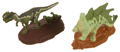 Dilophosaurus and Stegosaurus Image