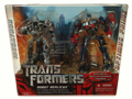 Boxed Battle Damaged Optimus Prime vs Megatron Image