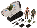 Picture of Autobot Kup Triple "T" with Leatherneck and Sgt. Slaughter