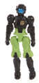 Female Dia-Naut (black w/ green waist) Image