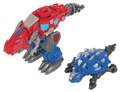 Picture of Optimus Prime with Scale the Shield-Bot