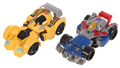 Picture of Bumblebee and Starscream Bot Racers
