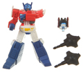 Picture of Optimus Prime with communicator