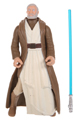 Picture of Ben (Obi-Wan) Kenobi with Lightsaber and Removable Cloak