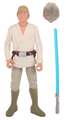 Picture of Luke Skywalker with Blast Shield Helmet and Lightsaber