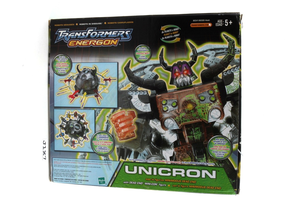 Takara Tomy Transformers Encore Unicron (Micron Combine Type Color) (Page 4) * S