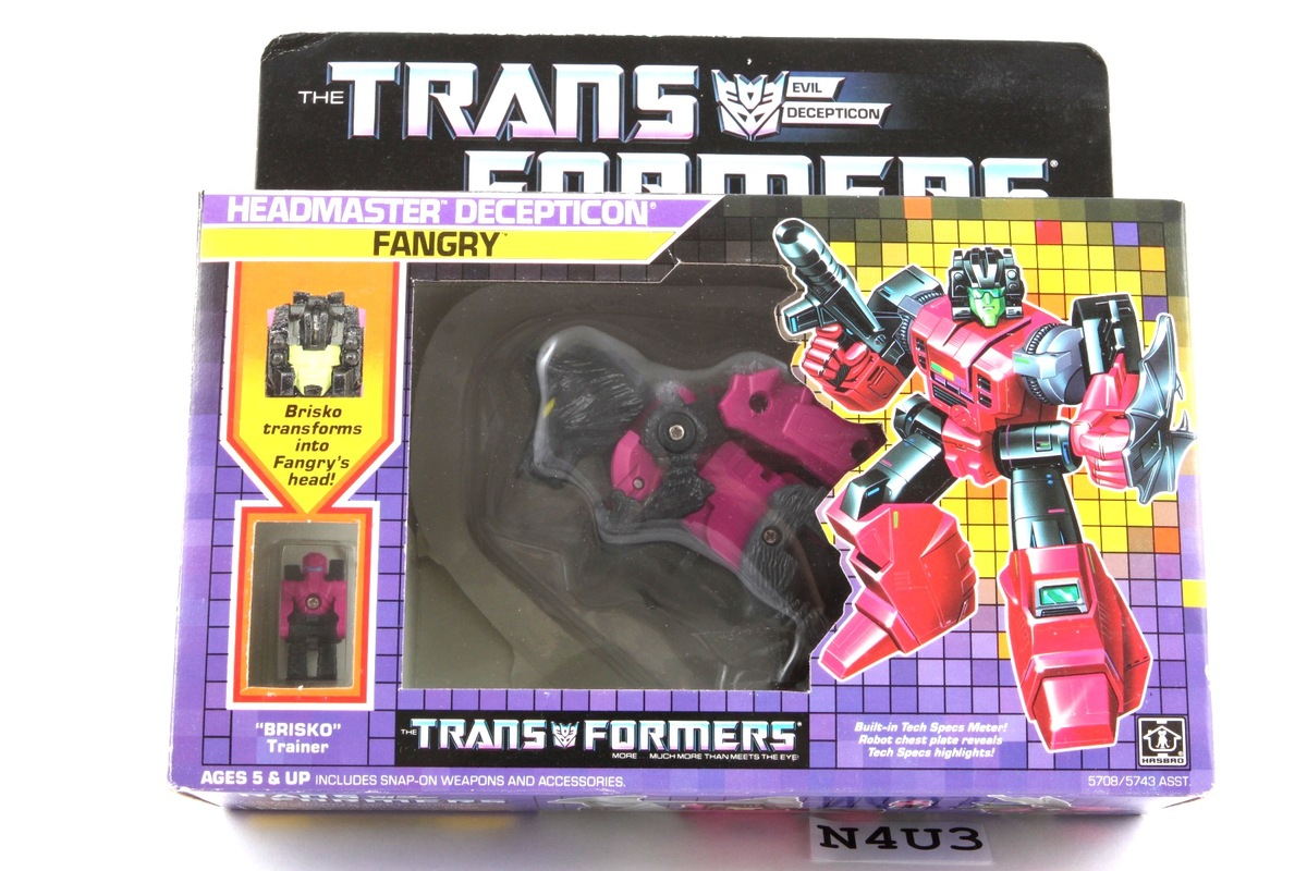 Transformers G1 Fangry Price [Headmasters]
