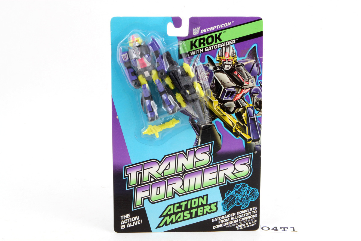 Transformers G1 Krok & Gatoraider Vintage Complet 1990 Action Masters