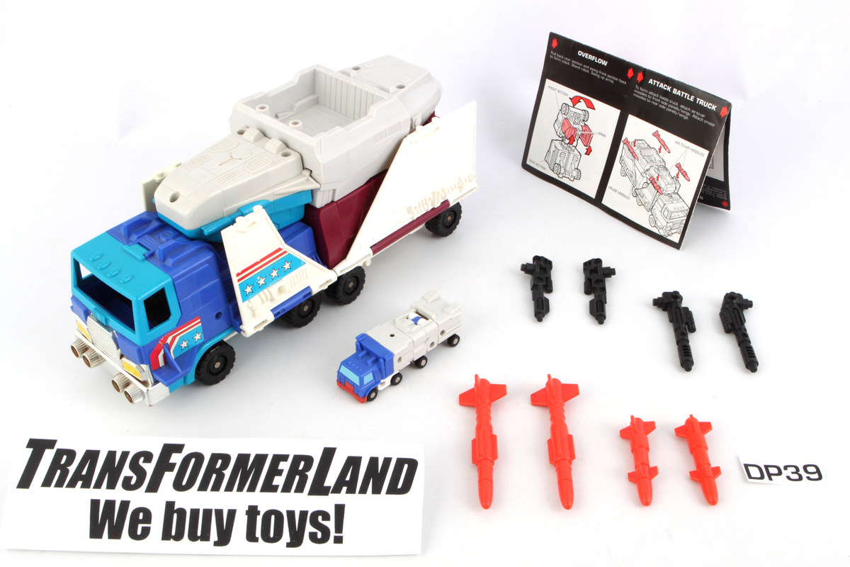 G1 Micromasters: Battlefield Headquarters with Full-Barrel and Overflow - Jeux & Jouets