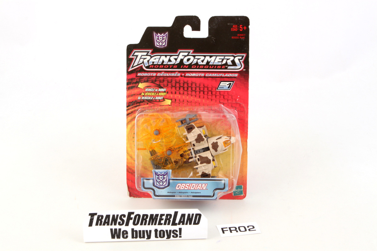 Transformers RiD Obsidian Price [Basic Class]
