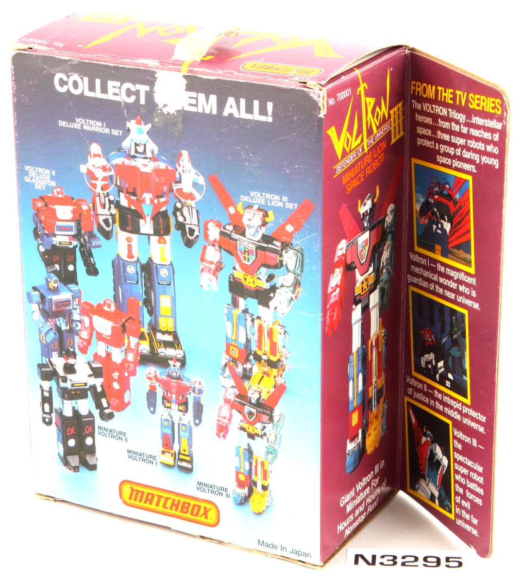 Packaged, not sealed Voltron® Matchbox ST (Standard) Miniature Lion ...