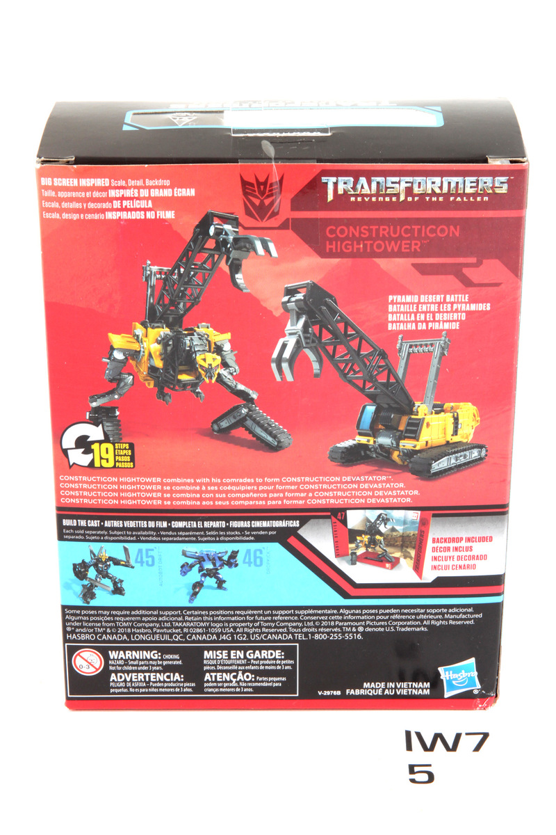 Transformers Studio Series Constructicon Hightower Price [Deluxe Class]
