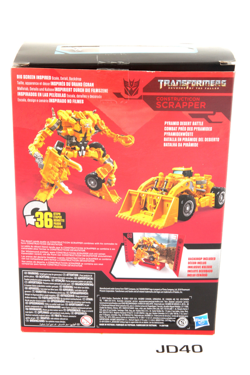 Transformers Studio Series Constructicon Scrapper Price [Voyager Class]