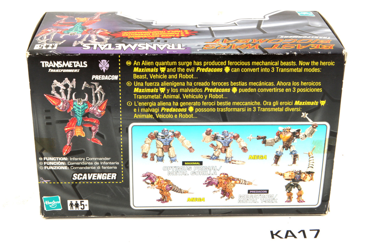 Sealed Transformers® Beast Wars Mega Class Scavenger SKU 308427 