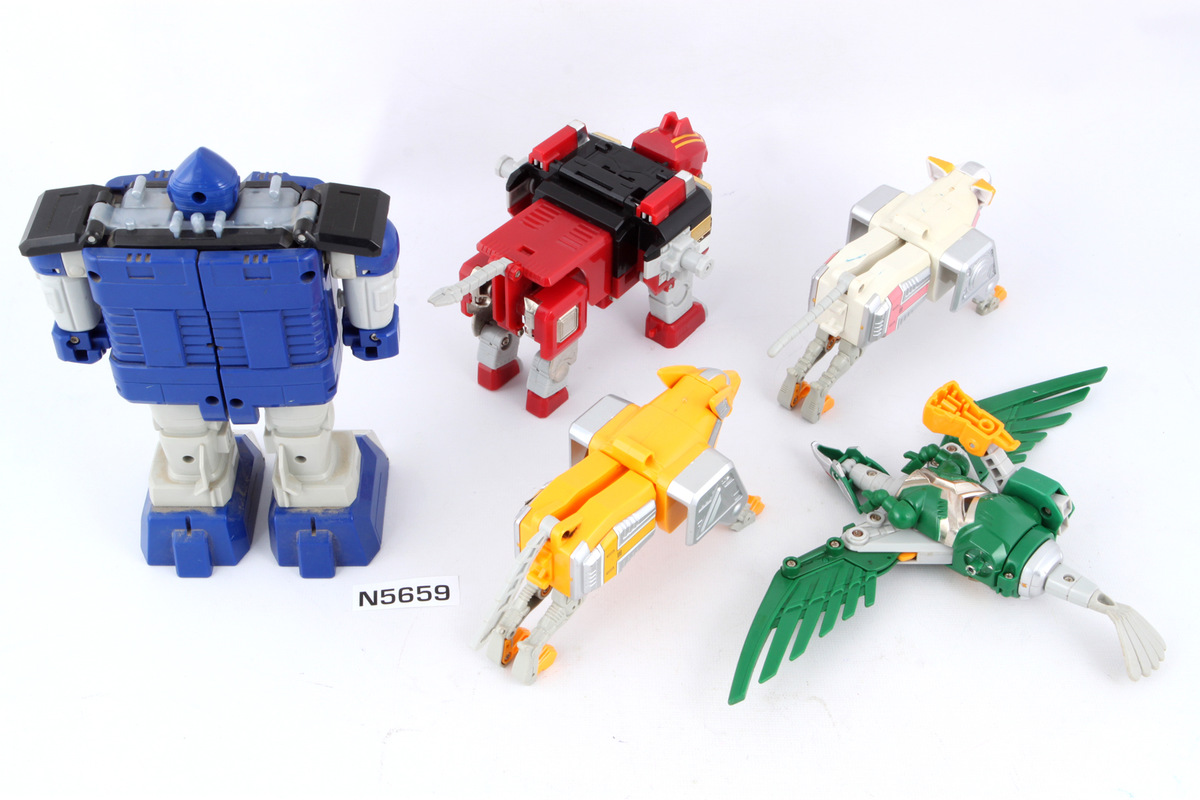 Complete Power Rangers® Lost Galaxy Deluxe (DX) Galaxy Megazord SKU ...