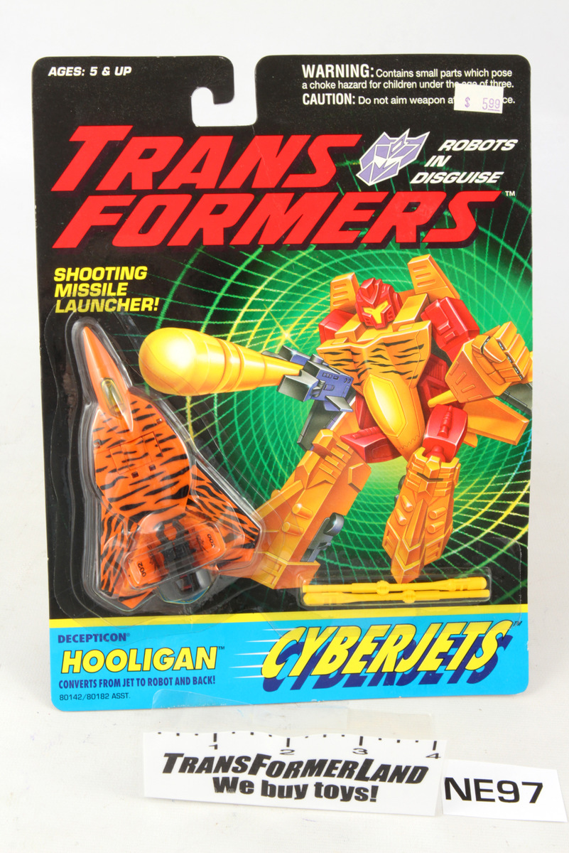 Sealed Transformers® G2 Cyberjets Hooligan SKU 320089