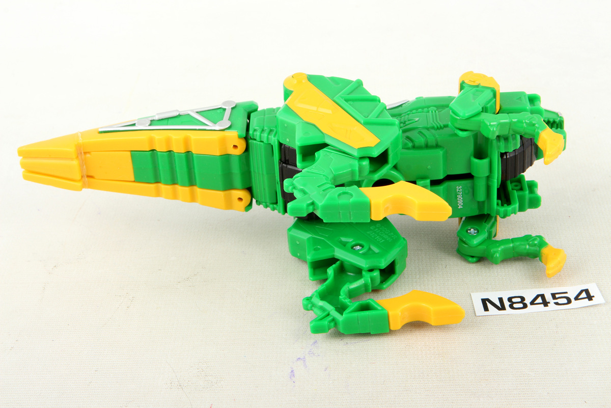 POWER RANGERS DINO Charge Red Raptor Megazord with #4 Charger EUR 38,35